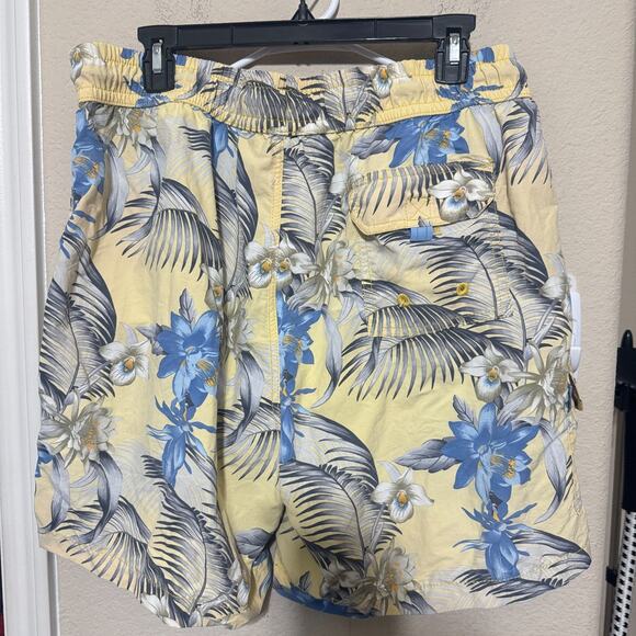 Tommy Bahama Relax Swim trunks Board Shorts Size L hawaiian nylon mesh lined - Picture 4 of 7